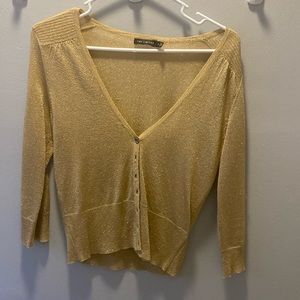 Gold sweater